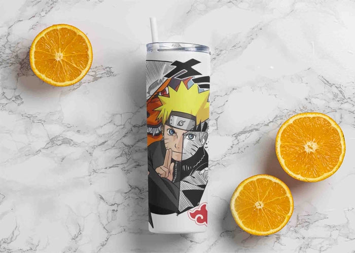 HERO OF THE HIDDEN LEAF METAL TUMBLER (600ML)