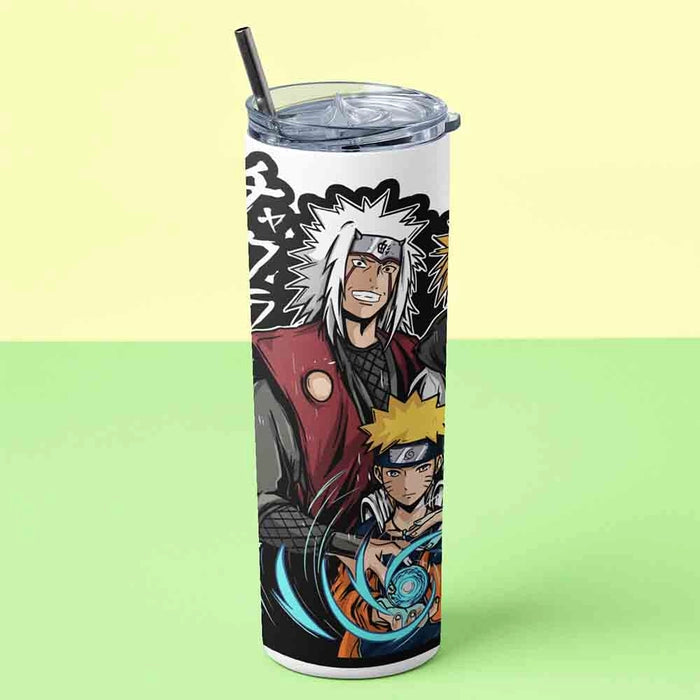 GREATEST NINJA TRIO METAL TUMBLER (600ML)