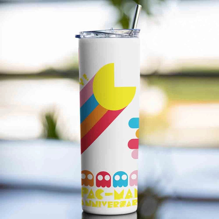 Pac-Man Metal Tumbler (600ml)