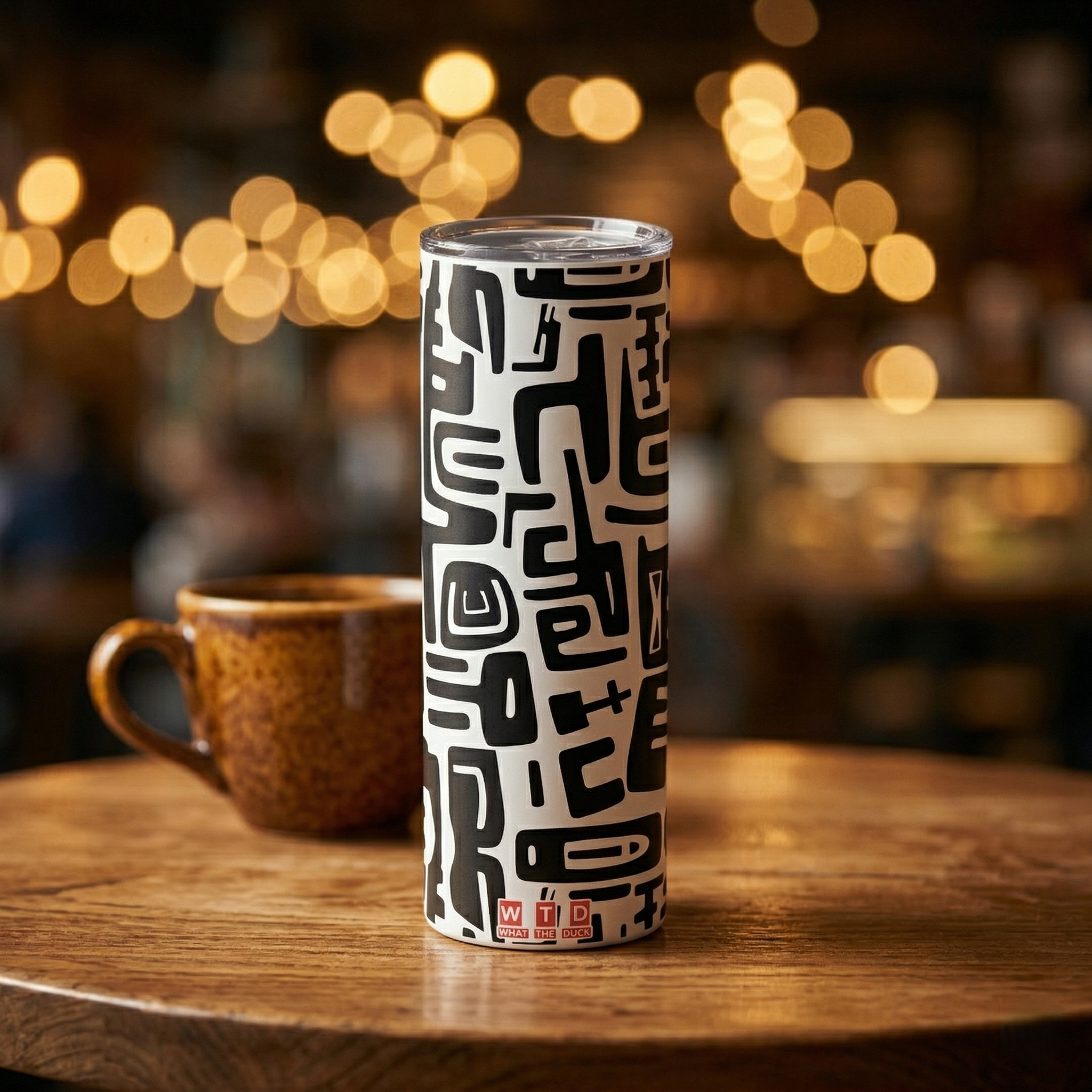 Abstract Doodle Tumbler (600ML)
