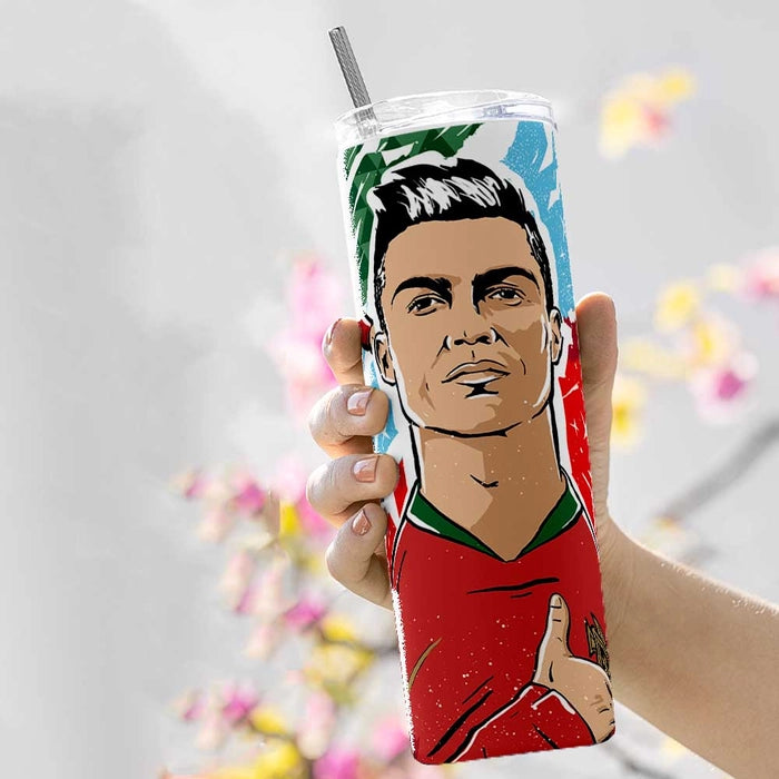 RONALDO METAL TUMBLER (600ML)