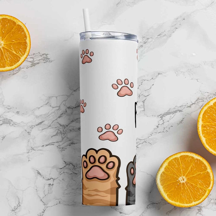 PAWSITIVE METAL TUMBLER (600ML)