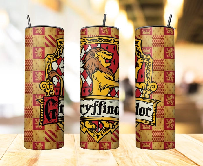 Harry Potter Gryffindor House Metal Tumbler (600ML)