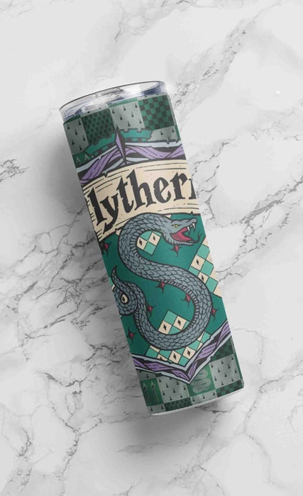 Harry Potter Salazar Slytherin House Metal Tumbler (600ml)